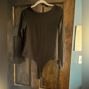 Banana Republic black bodysuit - US L